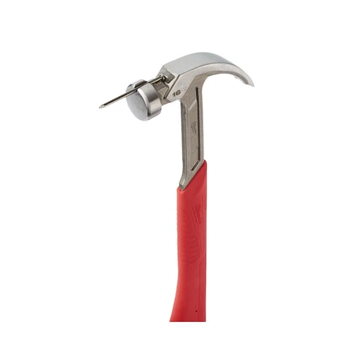 פטיש פלדה מגנטי מקצועי עם ציפורן מעוגלת 20oz / 570g Milwaukee דגם 4932478656