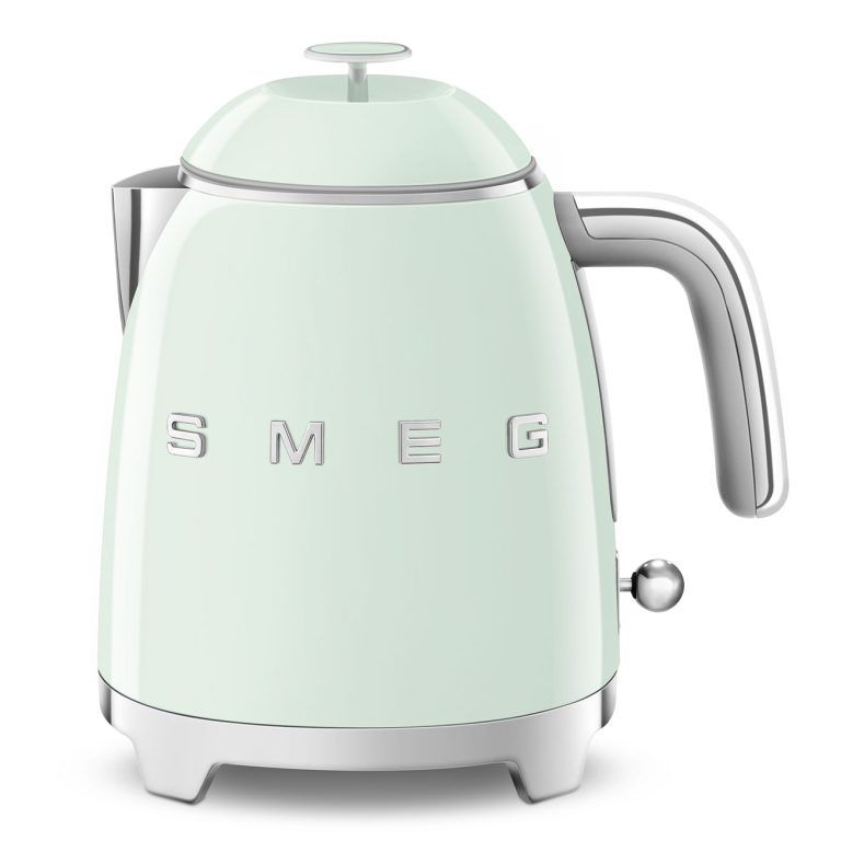 קומקום חשמלי מיני 0.8 ליטר צבע ירוק פסטל SMEG KLF05PGEU