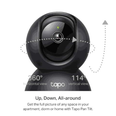 מצלמת אבטחה TP-Link Tapo C211 99360-211-11 Pan/Tilt 2K 3MP WiFi + LAN