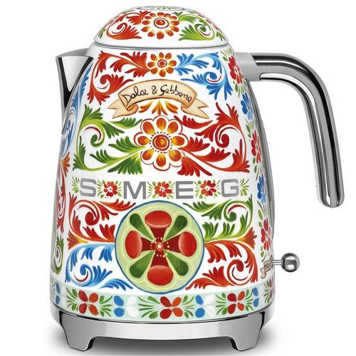 קומקום חשמלי 1.7 ליטר SMEG KLF03DGEU Dolce&Gabbana Sicily is my Love