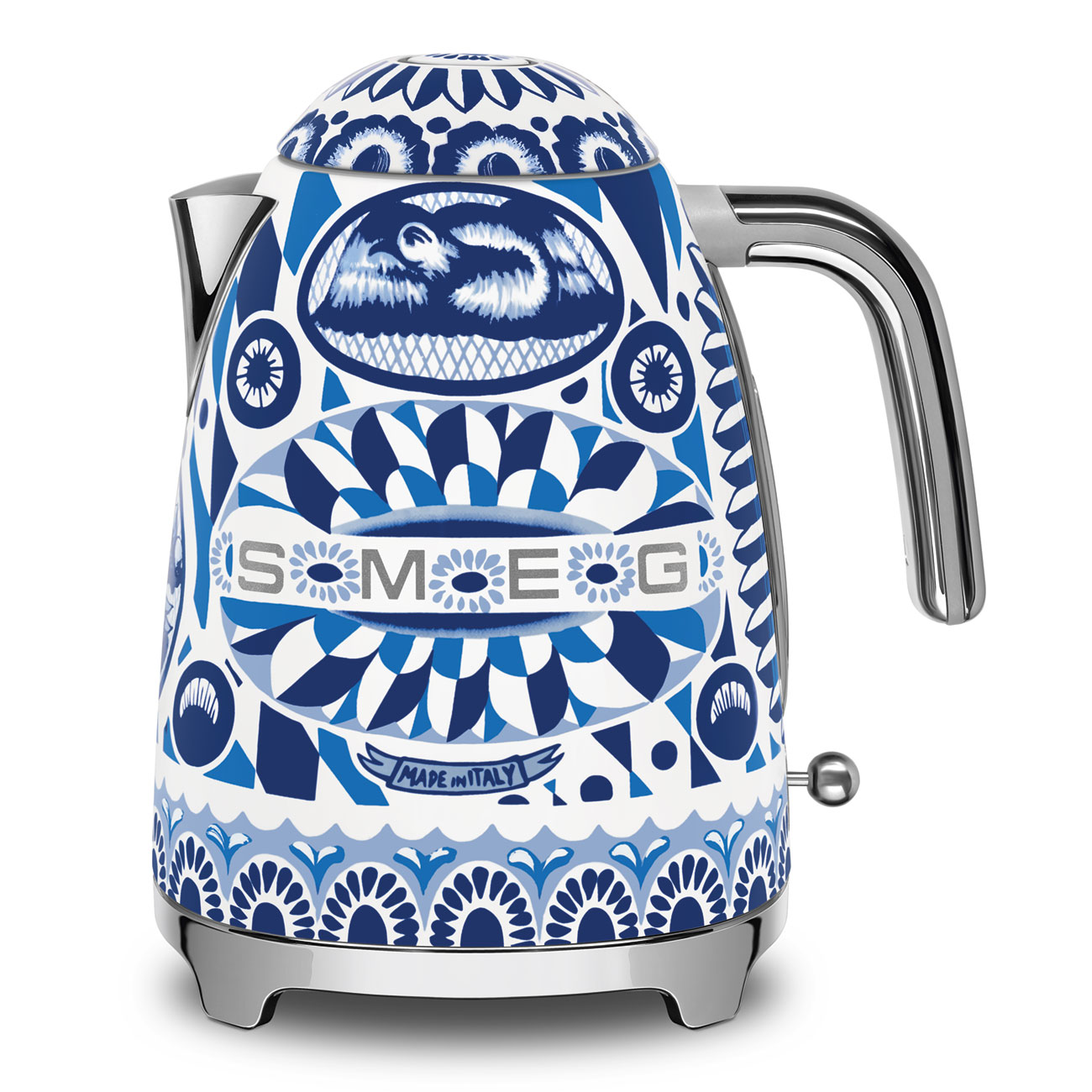 קומקום חשמלי 1.7 ליטר SMEG KLF03DGBEU Blu Mediterraneo Dolce&Gabbana