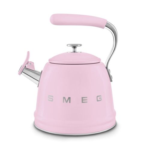 קומקום שורק 2.3 ליטר צבע ורוד SMEG CKLW2001PK  