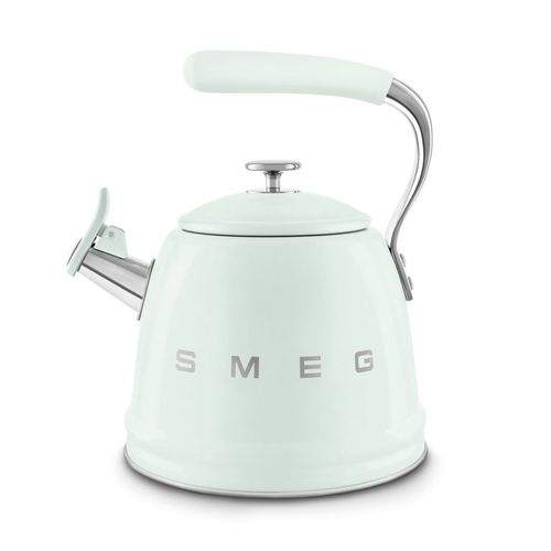 קומקום שורק 2.3 ליטר צבע ירוק פסטל SMEG CKLW2001PG