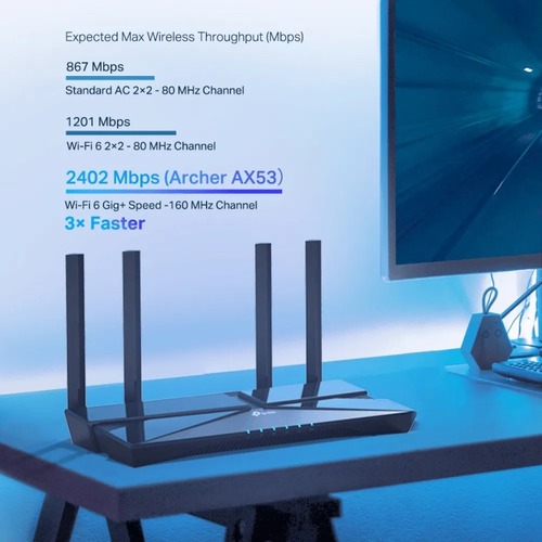 נתב ARCHER AX53 AX3000 WI-FI 6