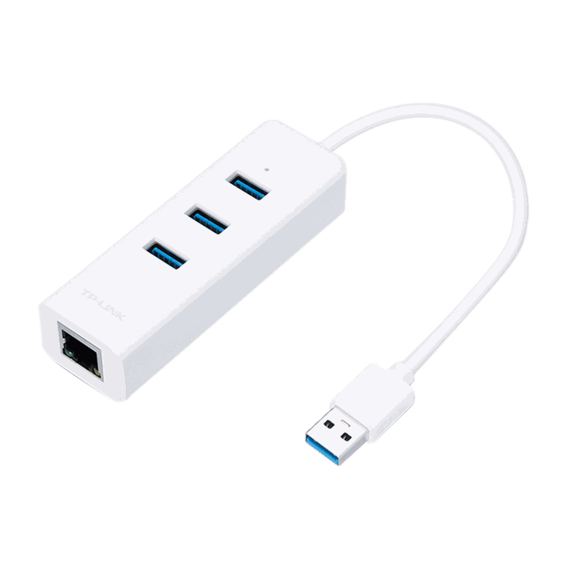 מתאם רשת TP-Link UE330 99360-330-00 USB 3.0 / 3x USB-A + Gigabit Ethernet