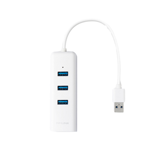מתאם רשת TP-Link UE330 99360-330-00 USB 3.0 / 3x USB-A + Gigabit Ethernet