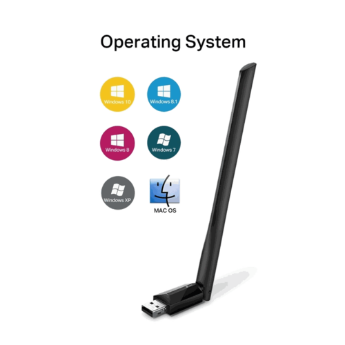 מתאם Wi-Fi TP-Link Archer T2U Plus 99360-022-00 AC600 USB / אנטנה 5dBi