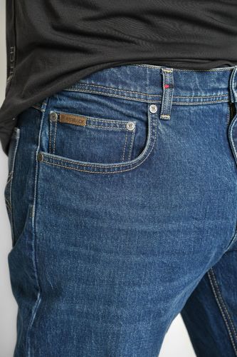 JEANS | DENIM CASUAL STRAIGHT- DK BLUE 4102