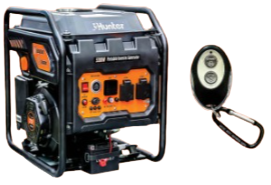 גנרטור אינוורטר 3200W הנעה אלקטורנית עם שלט 101001-010
