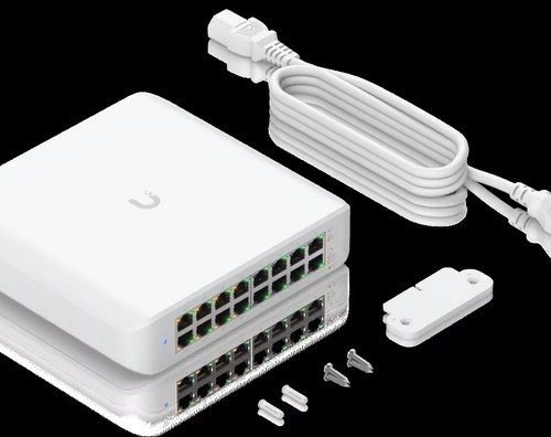 מתג ניהול שולחני קומפקטי UniFi Lite 16 PoE USW-Lite-16-PoE