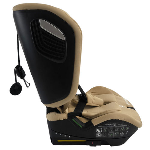 כיסא בטיחות מתקפל משולב בוסטר EverFit I-Size מבית בייביסייף (בז')