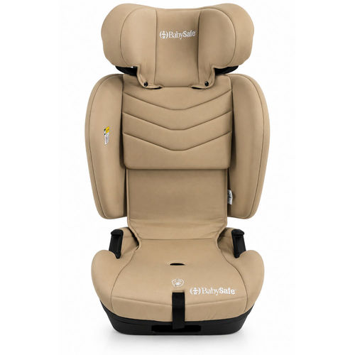 כיסא בטיחות מתקפל משולב בוסטר EverFit I-Size מבית בייביסייף (בז')