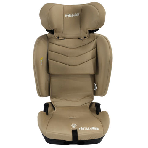 כיסא בטיחות מתקפל משולב בוסטר EverFit I-Size מבית בייביסייף (בז')