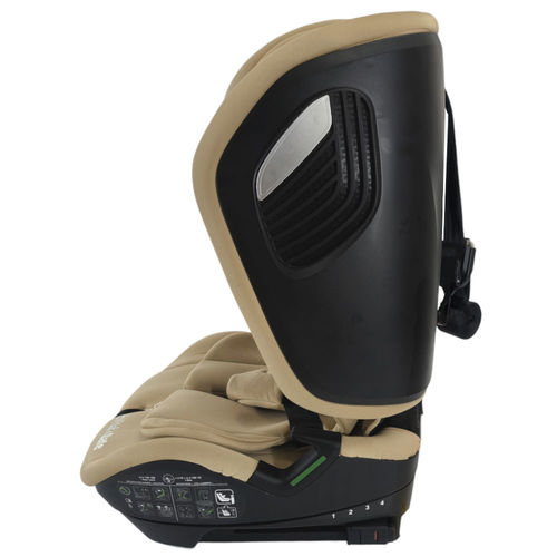 כיסא בטיחות מתקפל משולב בוסטר EverFit I-Size מבית בייביסייף (בז')