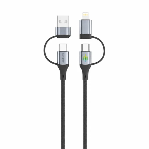 כבל משולב פרימיום NONSTOP PowerLine 4in1