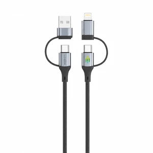 כבל משולב פרימיום NONSTOP PowerLine 4in1