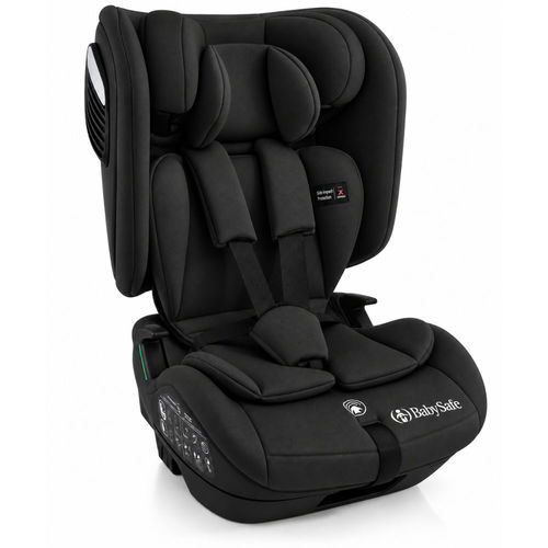 כיסא בטיחות מתקפל משולב בוסטר  דגם EverFit I-Size מבית בייביסייף (שחור)