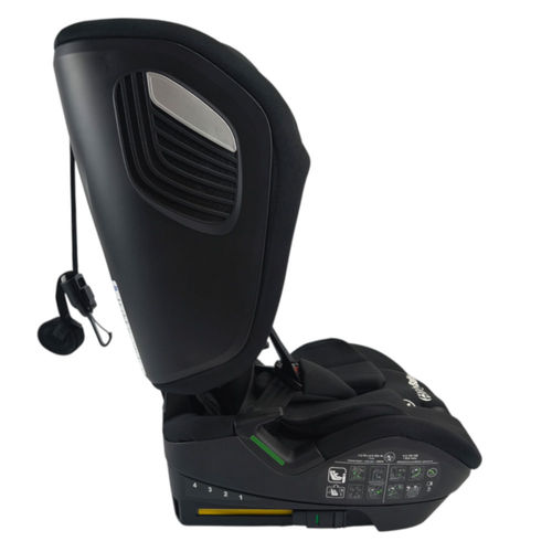 כיסא בטיחות מתקפל משולב בוסטר  דגם EverFit I-Size מבית בייביסייף (שחור)