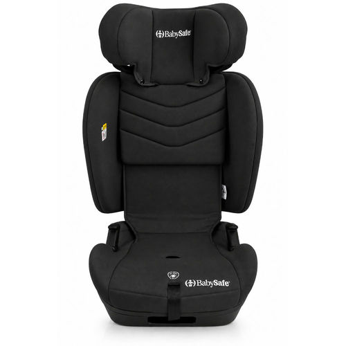 כיסא בטיחות מתקפל משולב בוסטר  דגם EverFit I-Size מבית בייביסייף (שחור)