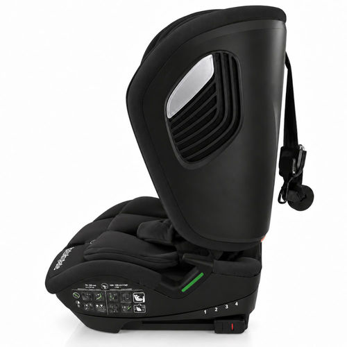 כיסא בטיחות מתקפל משולב בוסטר  דגם EverFit I-Size מבית בייביסייף (שחור)