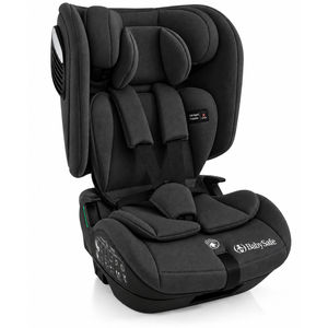 כיסא בטיחות מתקפל משולב בוסטר דגם EverFit I-Size מבית בייביסייף (אפור)