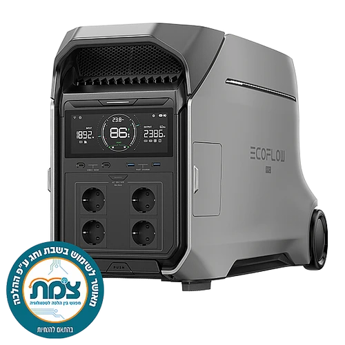 תחנת כח ניידת ECOFLOW DELTA PRO3 - מקט EFDELTAPRO3 