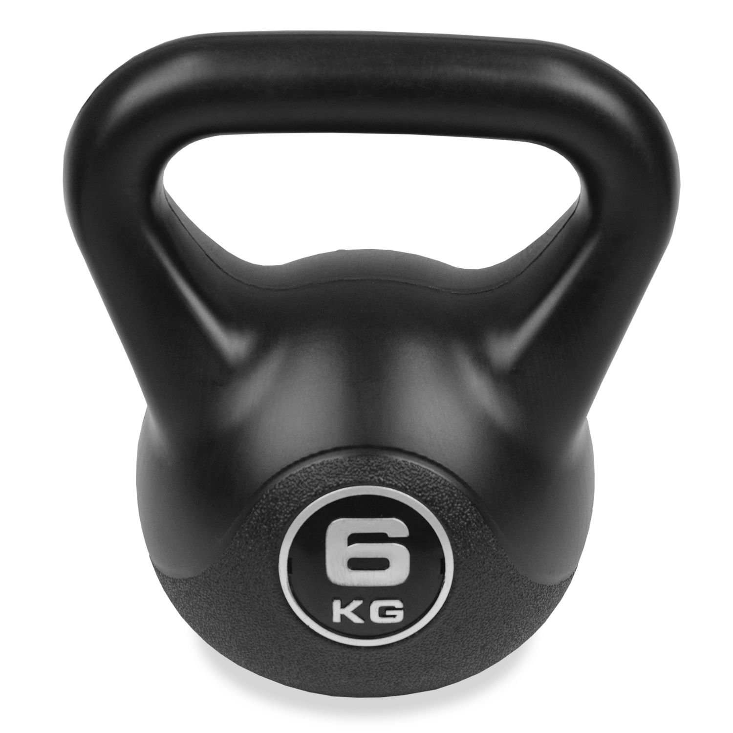 משקולת קטלבל 6 ק"ג צבע שחור crossfit Kettelbell 