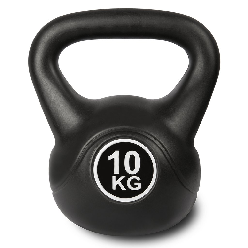 משקולת קטלבל 10 ק"ג צבע שחור crossfit Kettelbell 