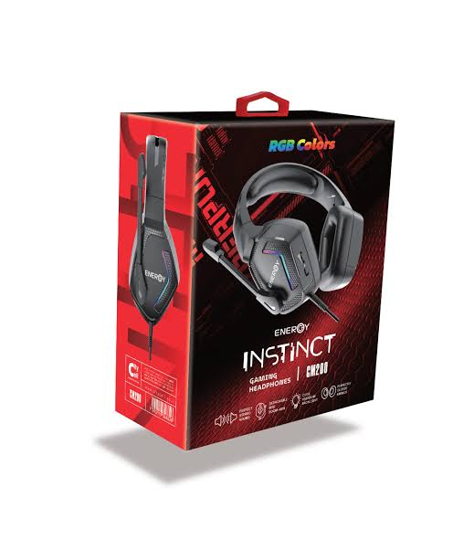 אוזניות גיימינג Energy Instinct GM200 RGB