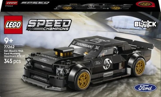 Ford Mustang Hoonicorn V1 של LEGO Speed Champions 77262 Ken Block