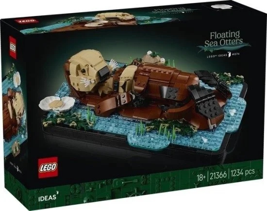 לוטרות ים צפות LEGO Ideas 21366