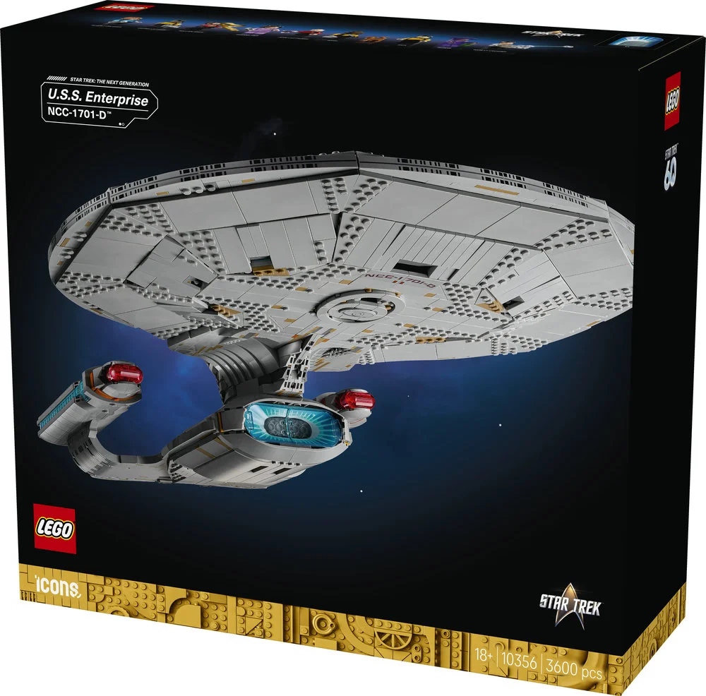 לגו (10356) מסע בין הכוכבים ארצות הברית Star Trek: U.S.S. Enterprise NCC-1701-D – Icons LEGO