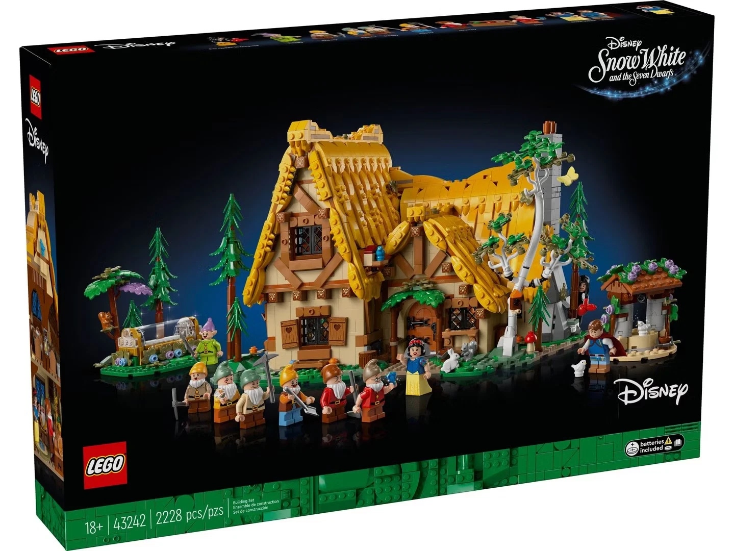לגו דיסני בקתת שלגיה ושבעת הגמדים 43242 – Lego