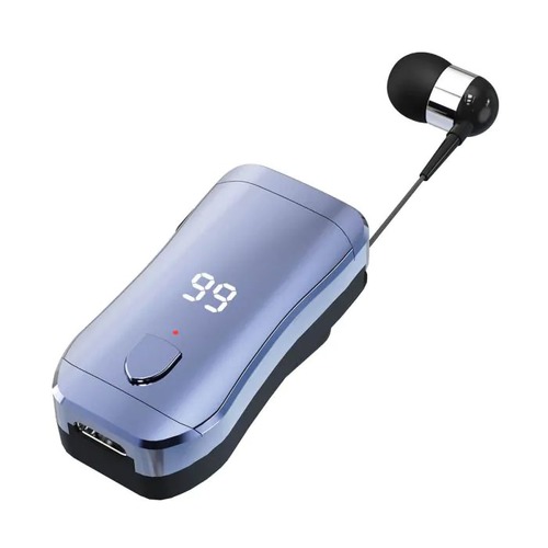 אוזניות בלוטוס חוט נשלף WESDAR K-303H - כחול