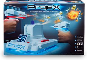 ProjeX – מקרן מטרות נעות 5 משחקים עם 2 רובי בלאסטר