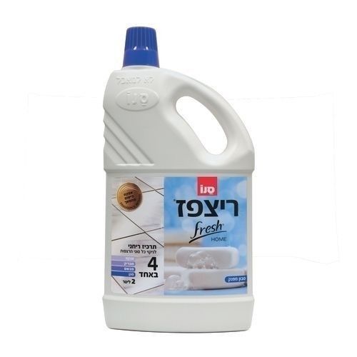 סנו ריצפז נוזל ניקוי רצפות Fresh Home בניחוח סבון מפנק - נפח 2 ליטר