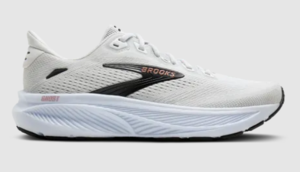 ברוקס דגם Ghost 18 נשים רחבות בצבע White/Black/Rose Gold