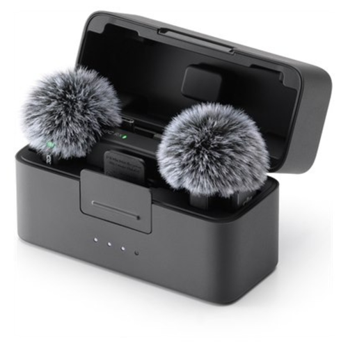 שריון אילת מערכת מיקרופונים אלחוטיים DJI Mic Mini - מארז זוגי  