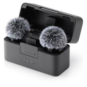 שריון אילת מערכת מיקרופונים אלחוטיים DJI Mic Mini - מארז זוגי  