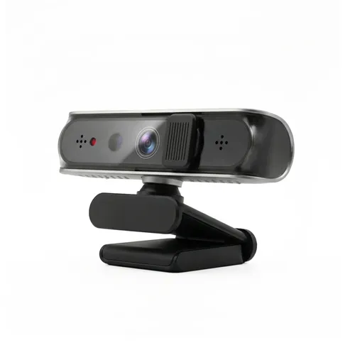 מצלמת רשת Full HD 1080P עם תמיכה ב-Windows Hello ומיקרופון מובנה  