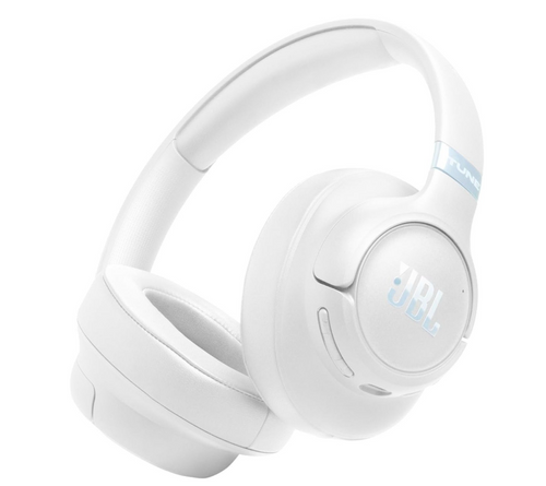 אוזניות קשת אלחוטיות JBL Tune 780NC Adaptive Noise Cancelling White