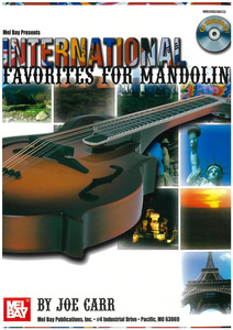 ספר תווים למנדולינה International Favorites for Mandolin