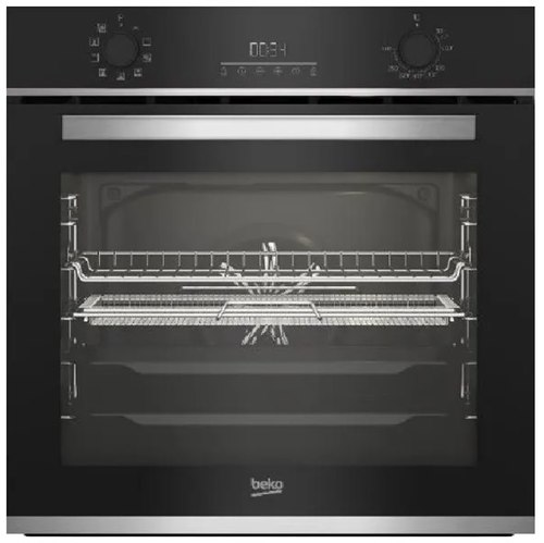 תנור בנוי 72 ליטר Beko בקו דגם BBIM13303X שחור עם נירוסטה