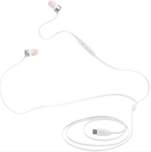אוזניות חוטיות JBL Tune 310C USB-C In-Ear White