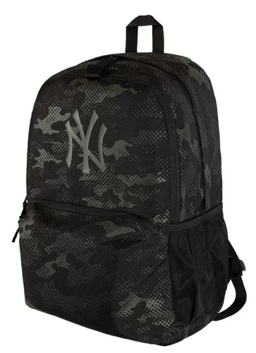 תיק גב ניו ארה  New Era MLB Camo Stadium Backpack | שחור צבאי