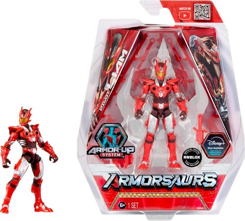 בובת אקשן Armorsaurs: ליאם רוברטס (9.5 ס