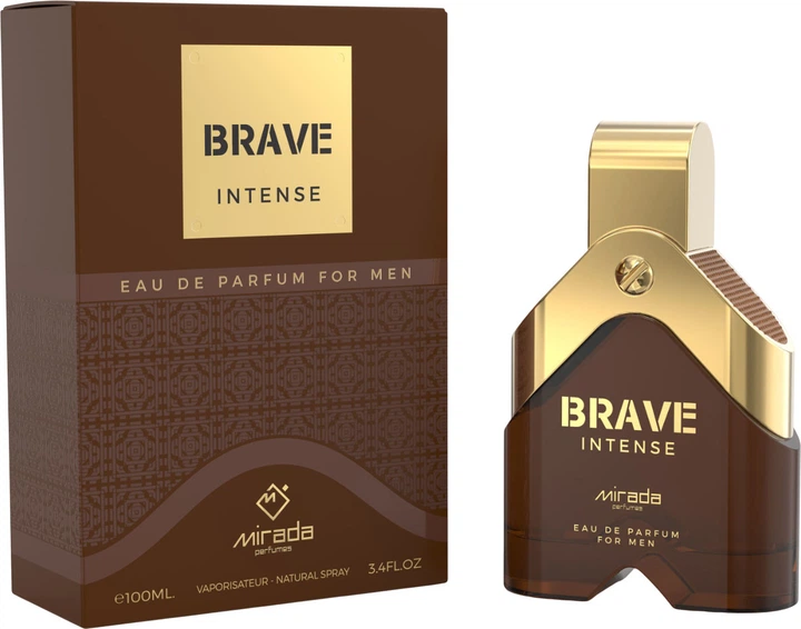בושם לגבר מיראדה  MIRADA BRAVE INTENSE 100 ML E.D.P