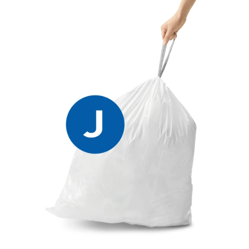 400 שקיות מסוג J לפח 30-45 ליטר 