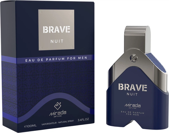 בושם לגבר מיראדה MIRADA BRAVE NUIT 100 ML E.D.P