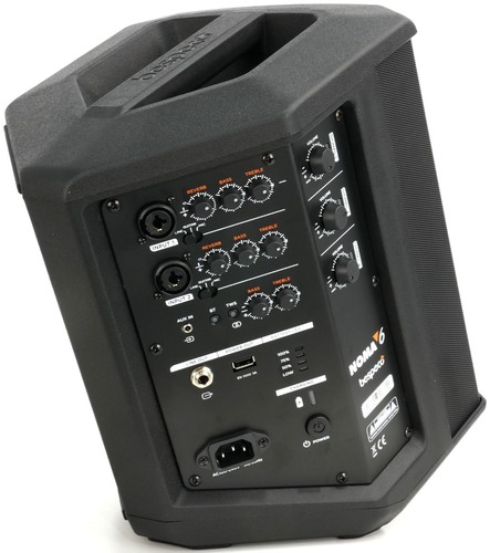 זוית נוספת bespeco noma 6 portable bluetooth battery - powered loudspeaker